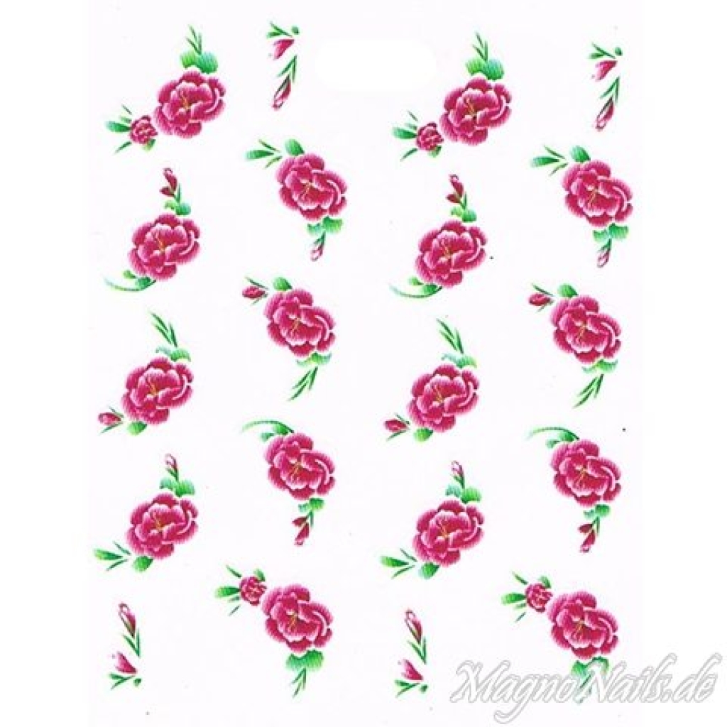 2D Nail Art One Stoke Sticker