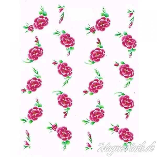 2D Nail Art One Stoke Sticker