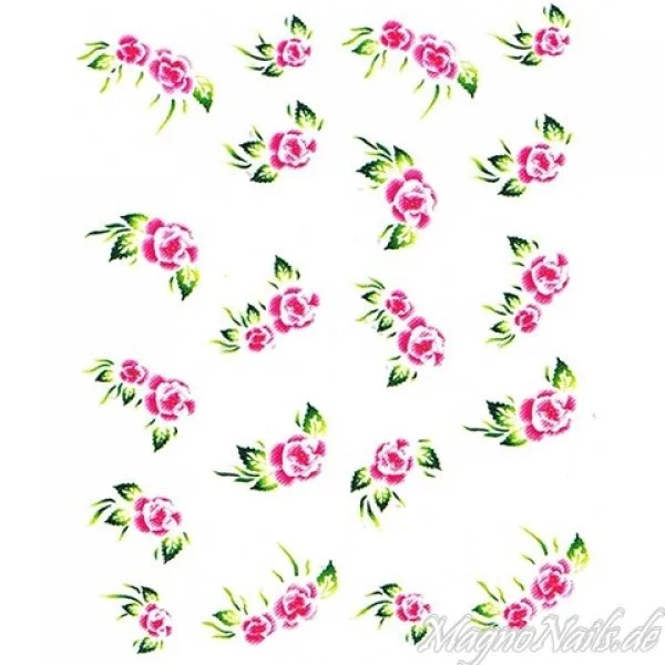 2D Nail Art One Stoke Sticker