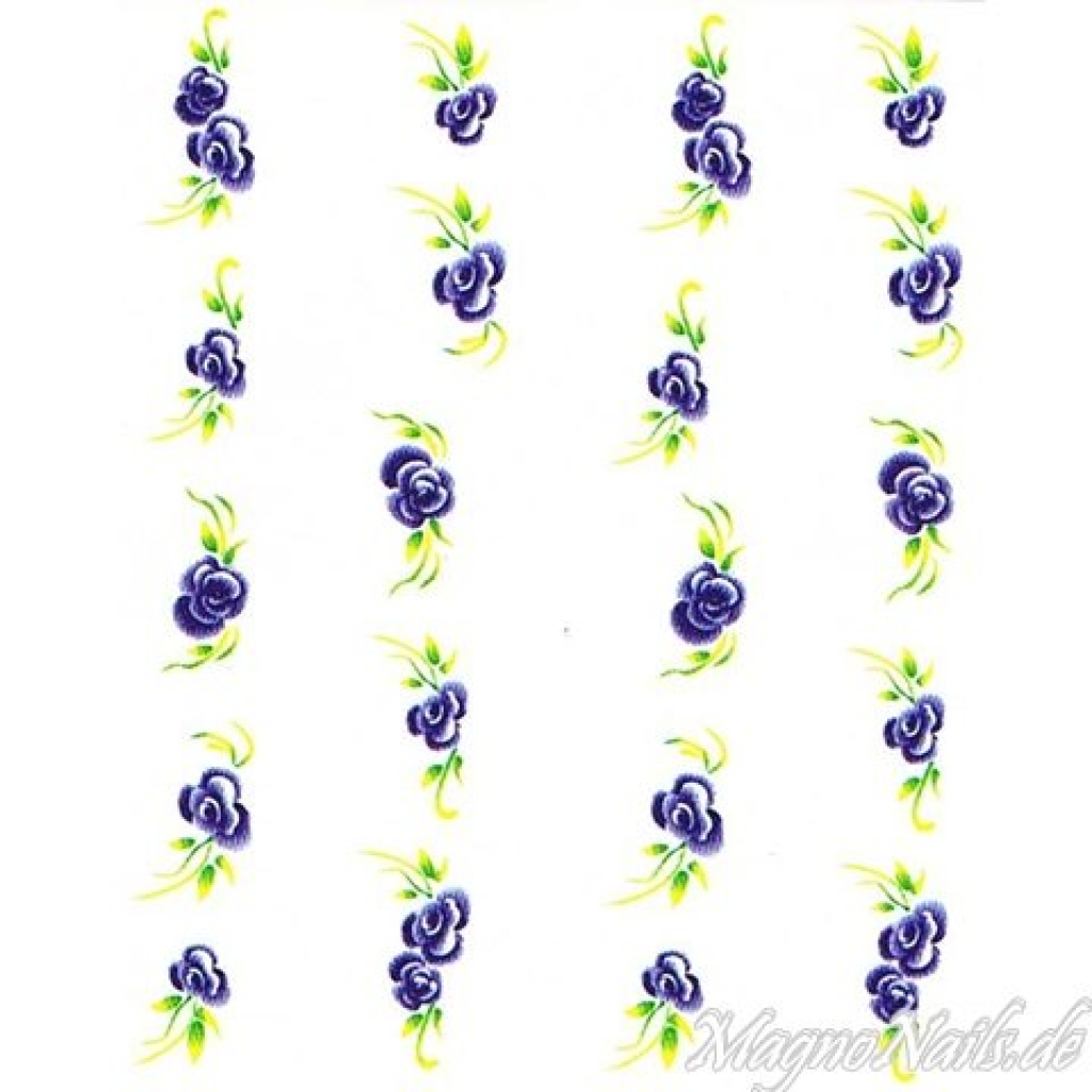2D Nail Art One Stoke Sticker