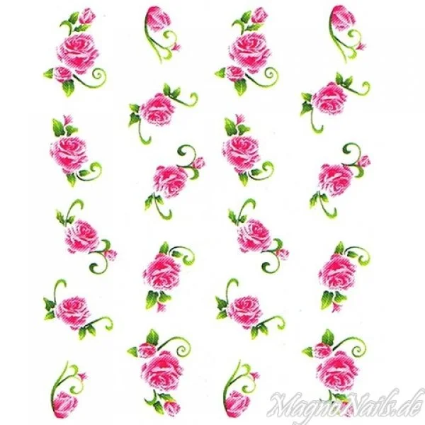 2D Nail Art One Stoke Sticker