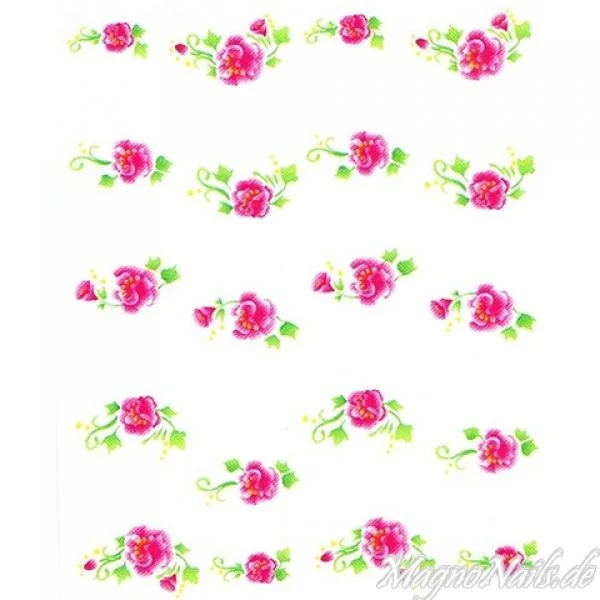 2D Nail Art One Stoke Sticker