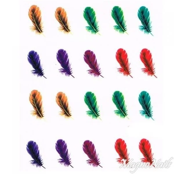 2D Nail Art One Stoke Sticker