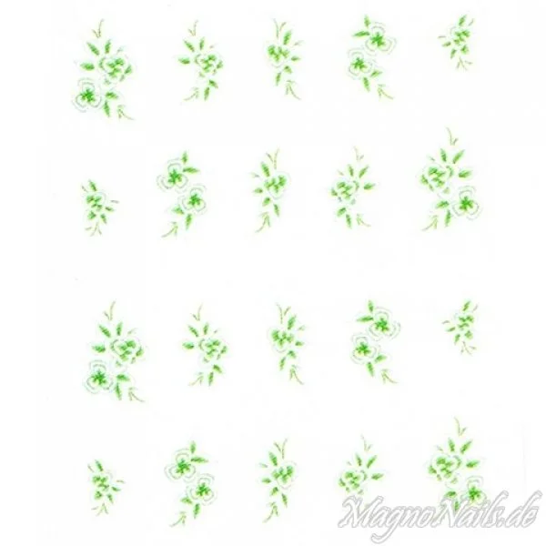 2D Nail Art One Stoke Sticker