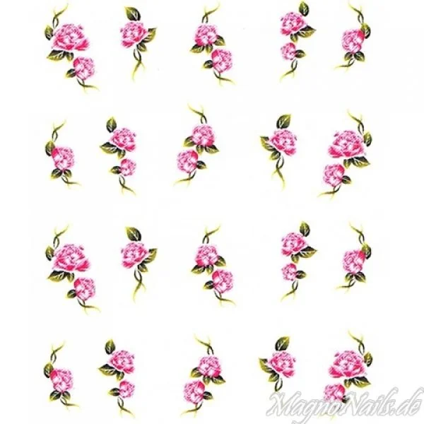 2D Nail Art One Stoke Sticker