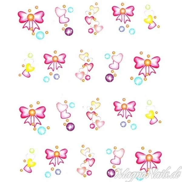 2D Nail Art One Stoke Sticker