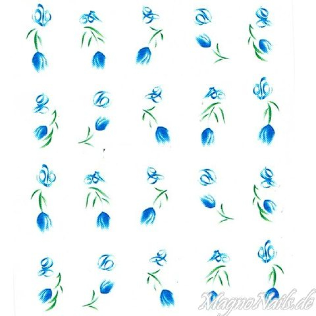 2D Nail Art One Stoke Sticker
