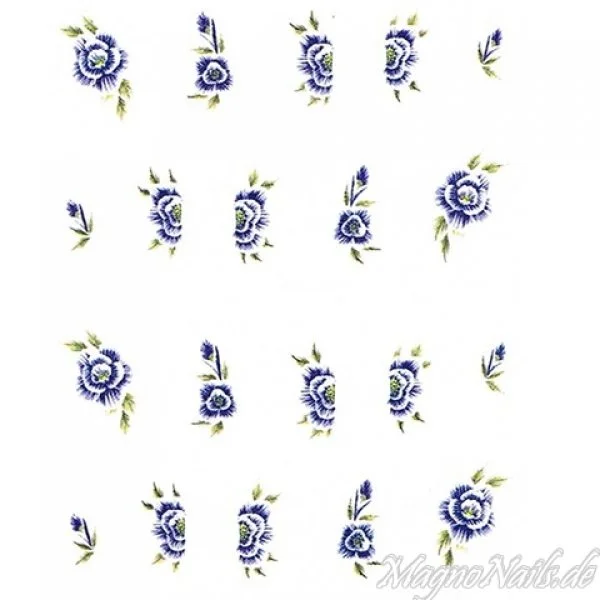 2D Nail Art One Stoke Sticker