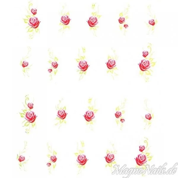 2D Nail Art One Stoke Sticker