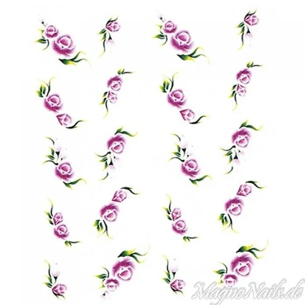 2D Nail Art One Stoke Sticker