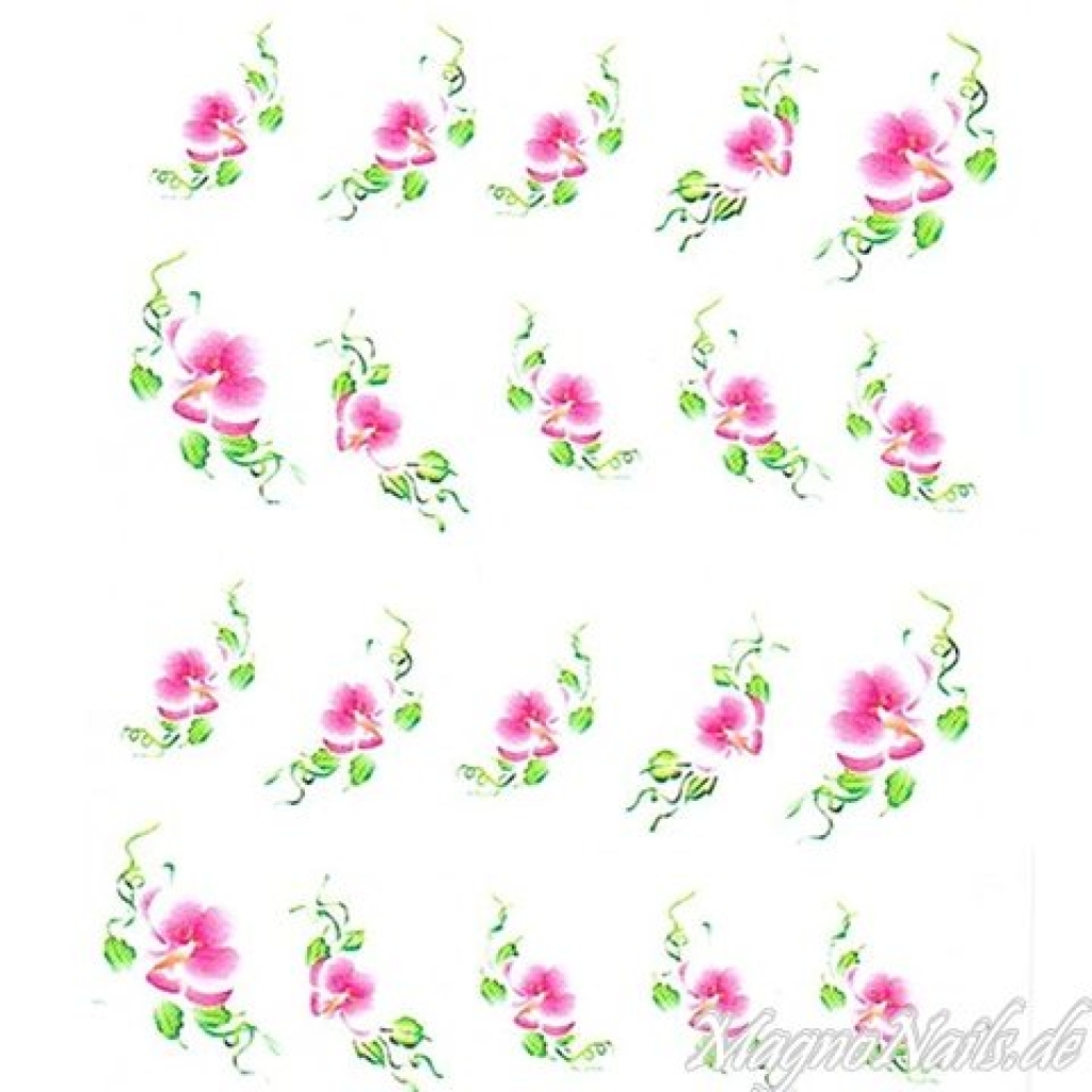 2D Nail Art One Stoke Sticker