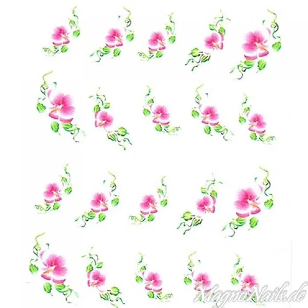 2D Nail Art One Stoke Sticker