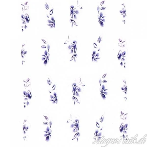 2D Nail Art One Stoke Sticker