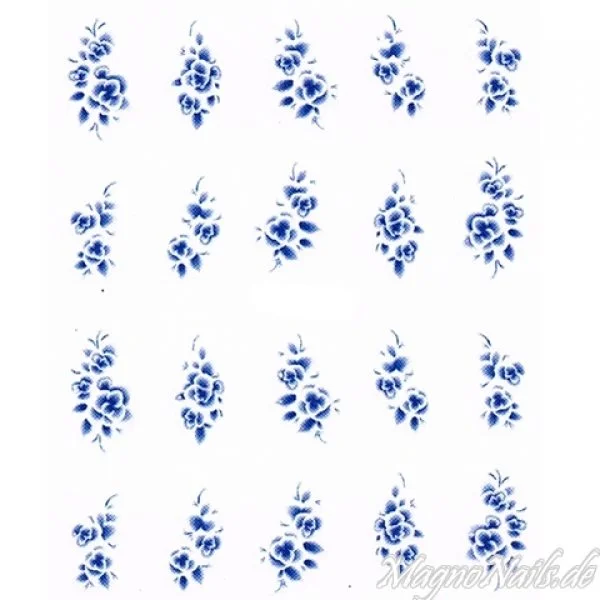 2D Nail Art One Stoke Sticker