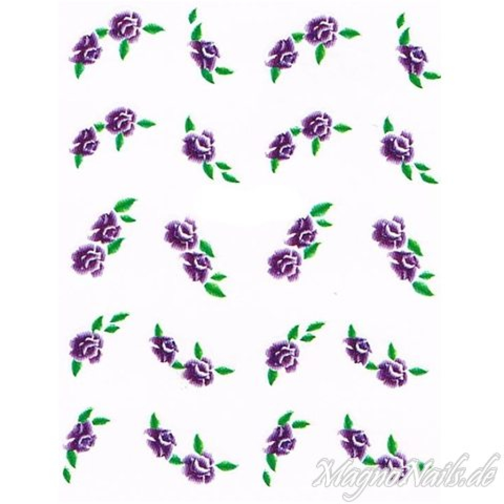 2D Nail Art One Stoke Sticker