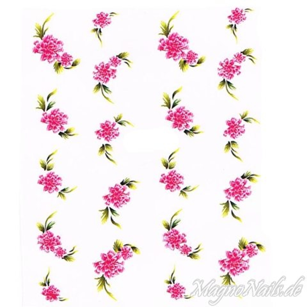 2D Nail Art One Stoke Sticker