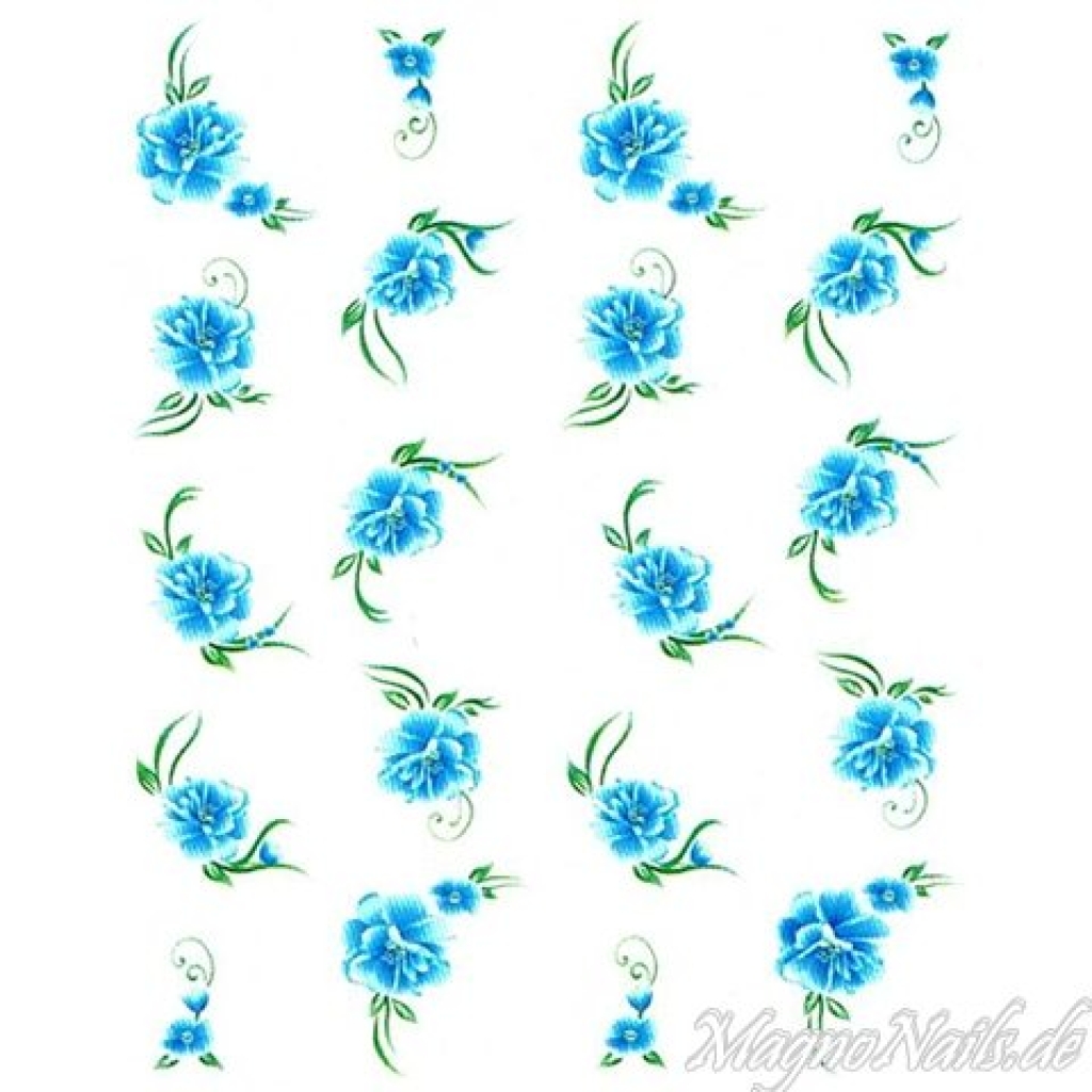 2D Nail Art One Stoke Sticker