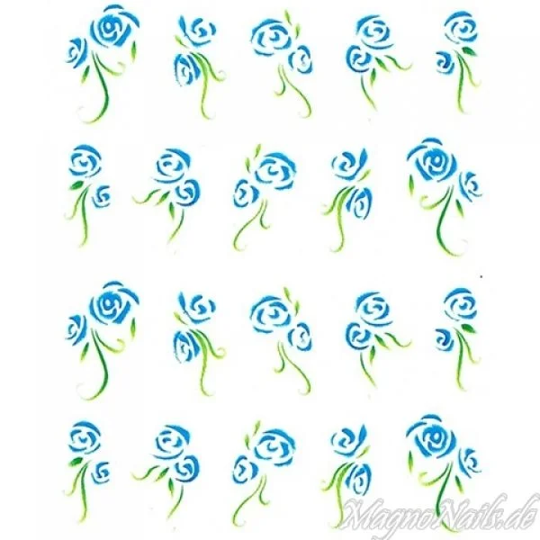 2D Nail Art One Stoke Sticker