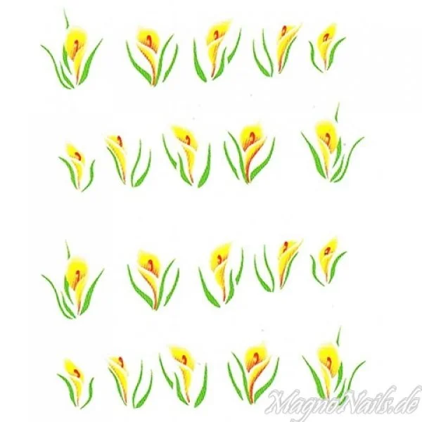 2D Nail Art One Stoke Sticker