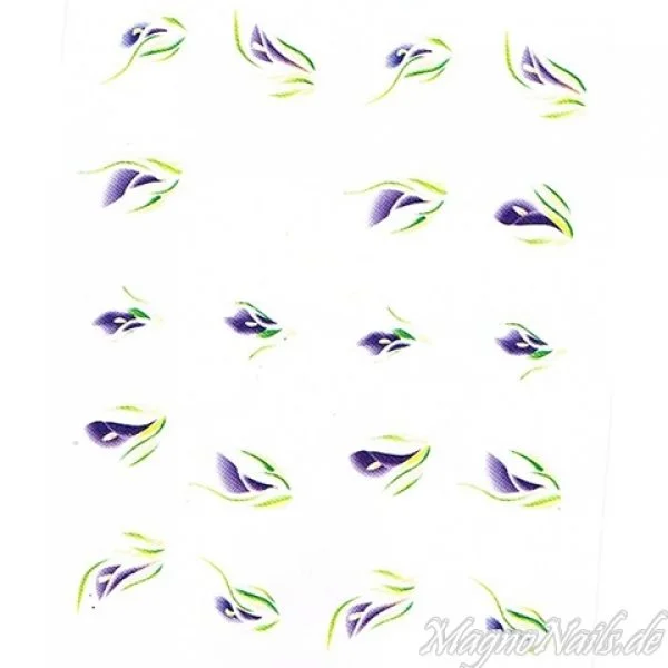 2D Nail Art One Stoke Sticker