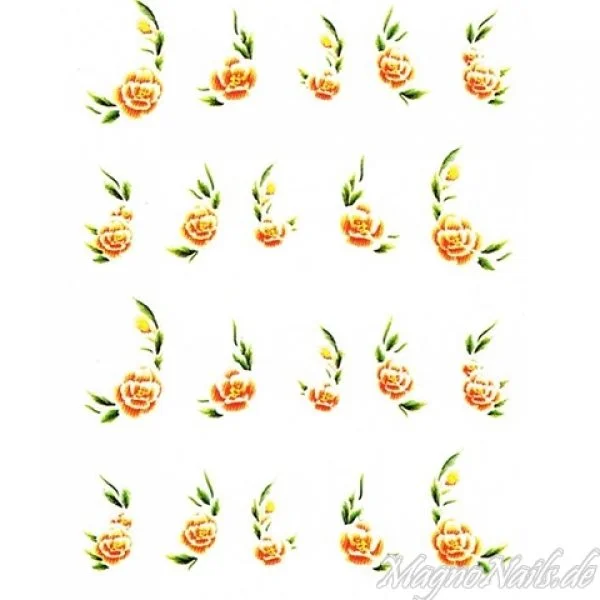 2D Nail Art One Stoke Sticker