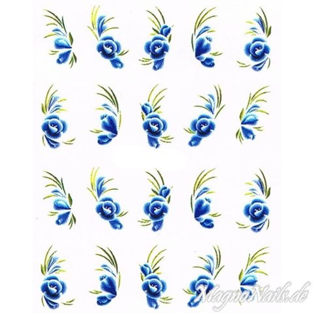 2D Nail Art One Stoke Sticker