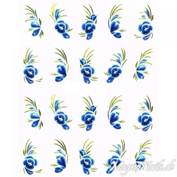 2D Nail Art One Stoke Sticker