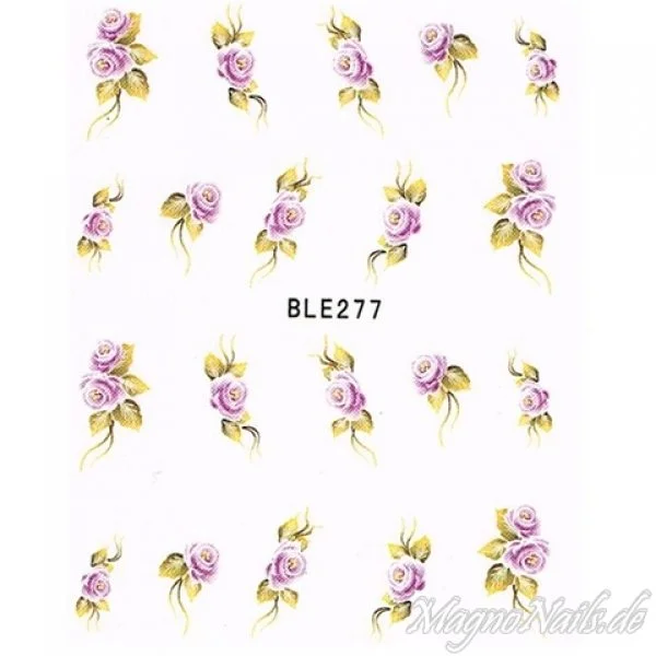 2D Nail Art One Stoke Sticker