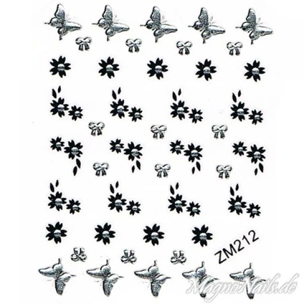 Nail Art 2D Sticker Nagelaufkleber Aufkleber Nageldesign Nägel selbstklebend