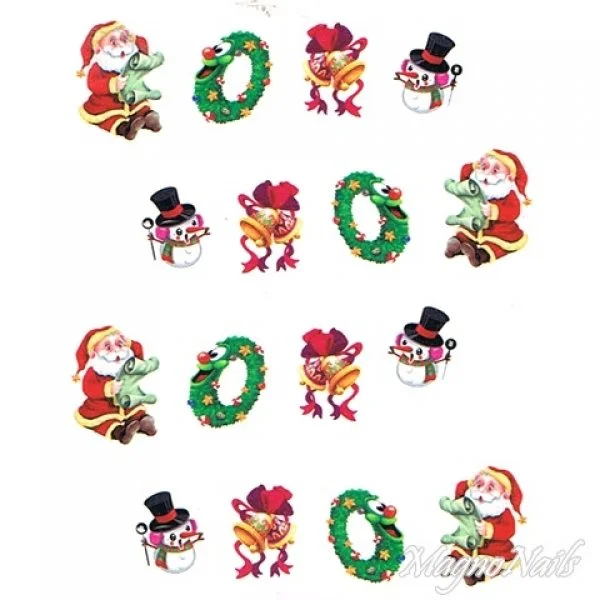 2D Nail Art One Stoke Sticker