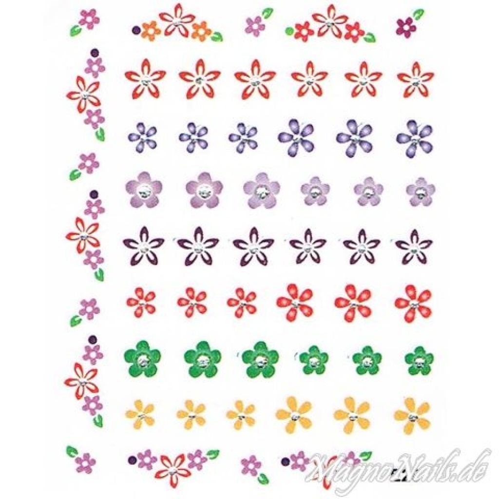 2D Nail Art Sticker