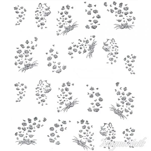 2D Nail Art One Stoke Sticker