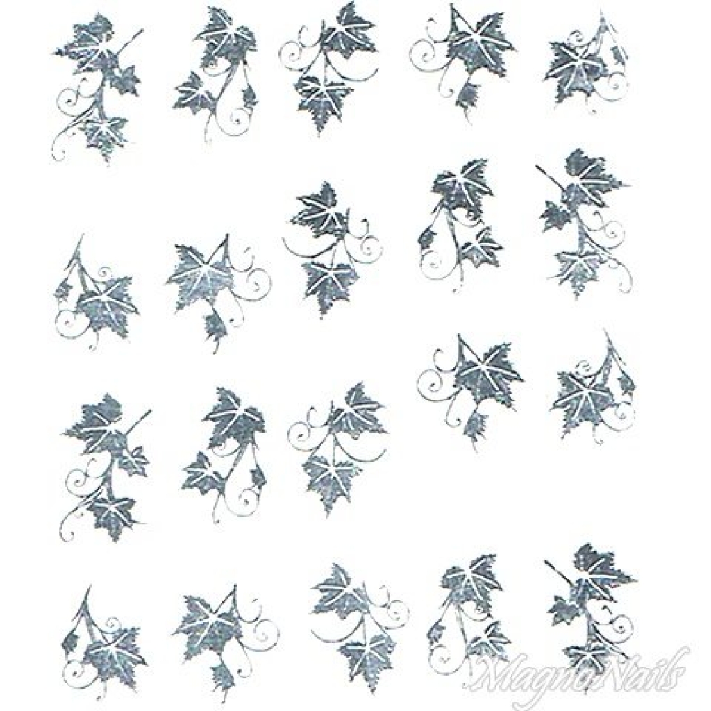 2D Nail Art One Stoke Sticker