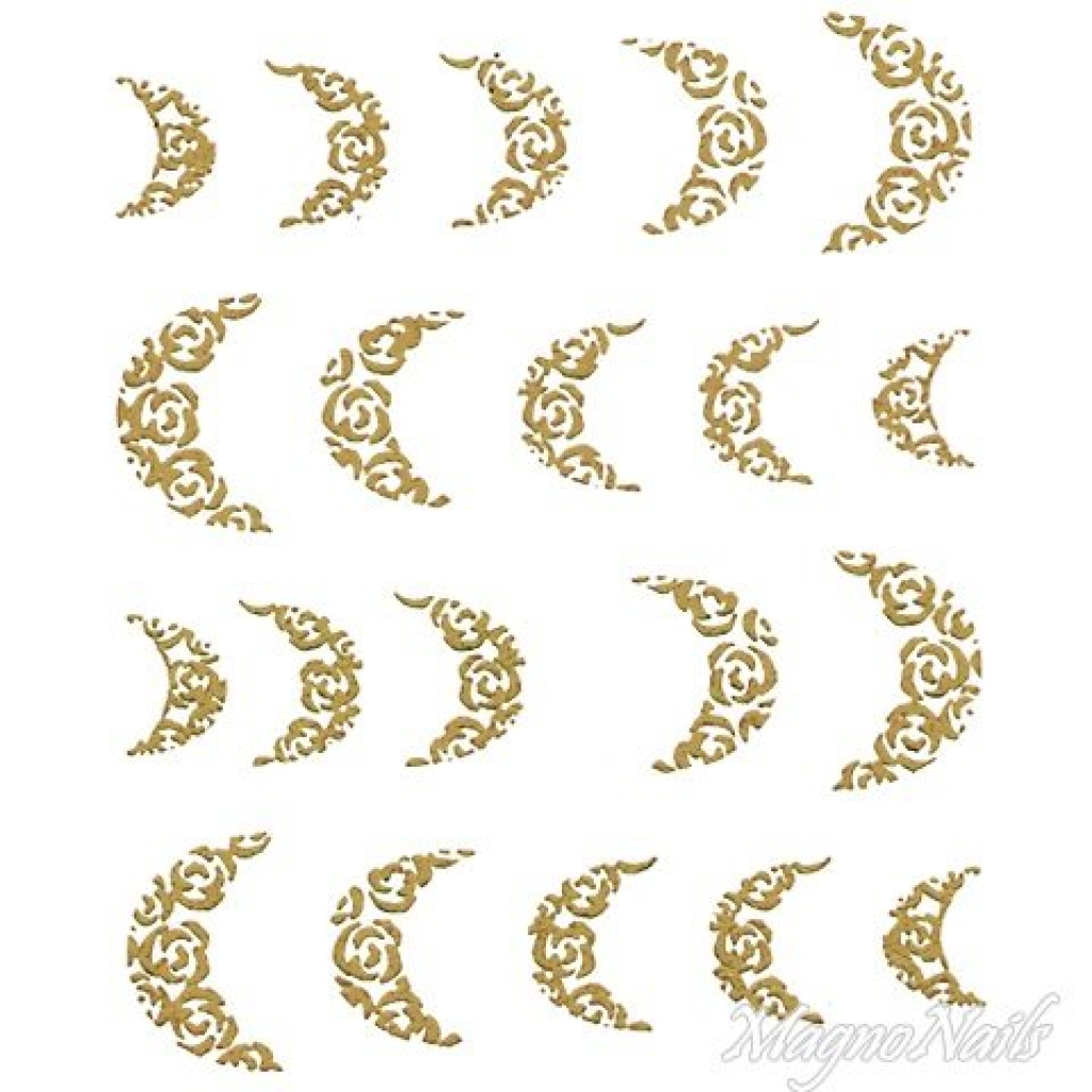 2D Nail Art One Stoke Sticker