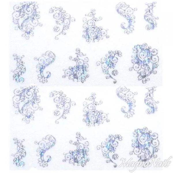 2D Nail Art One Stoke Sticker