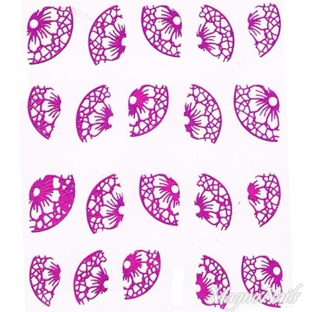 2D Nail Art One Stoke Sticker