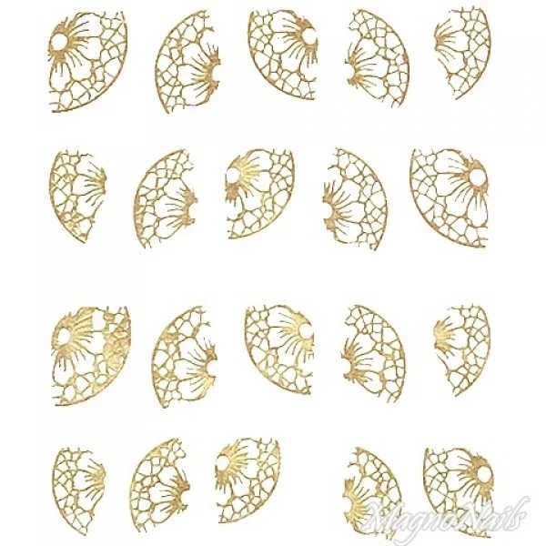 2D Nail Art One Stoke Sticker