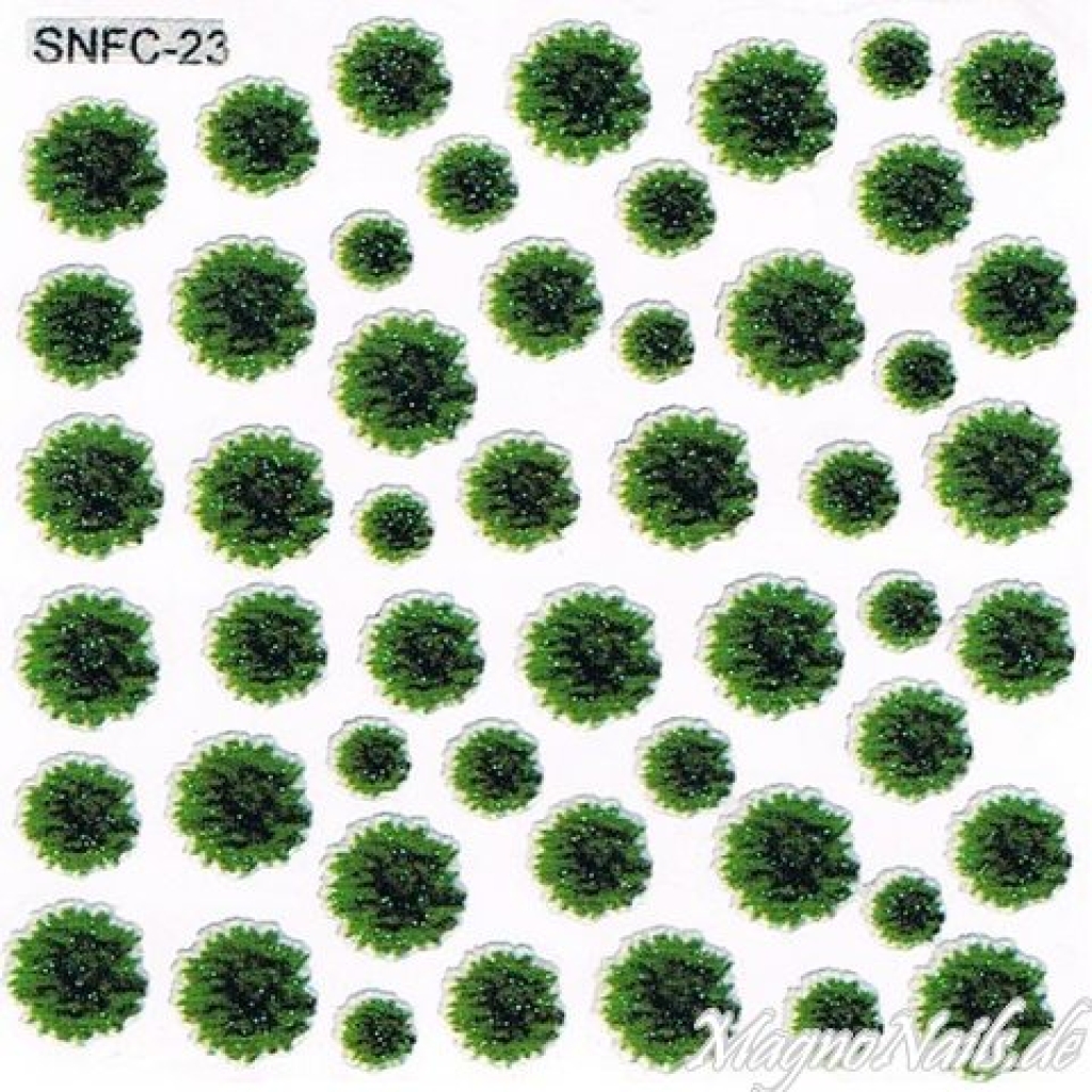2D Nail Art Sticker