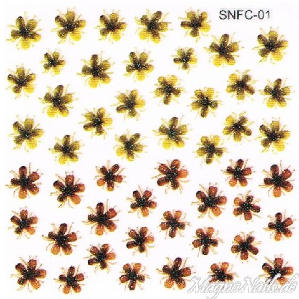 2D Nail Art Sticker