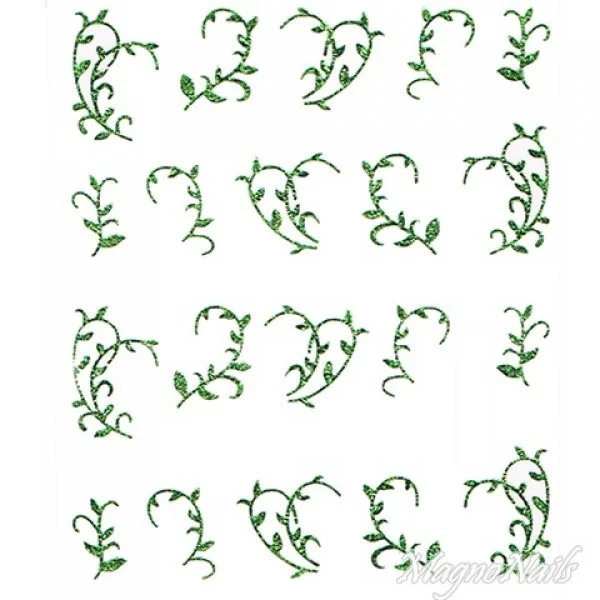 2D Nail Art One Stoke Sticker