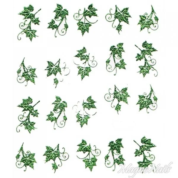 2D Nail Art One Stoke Sticker