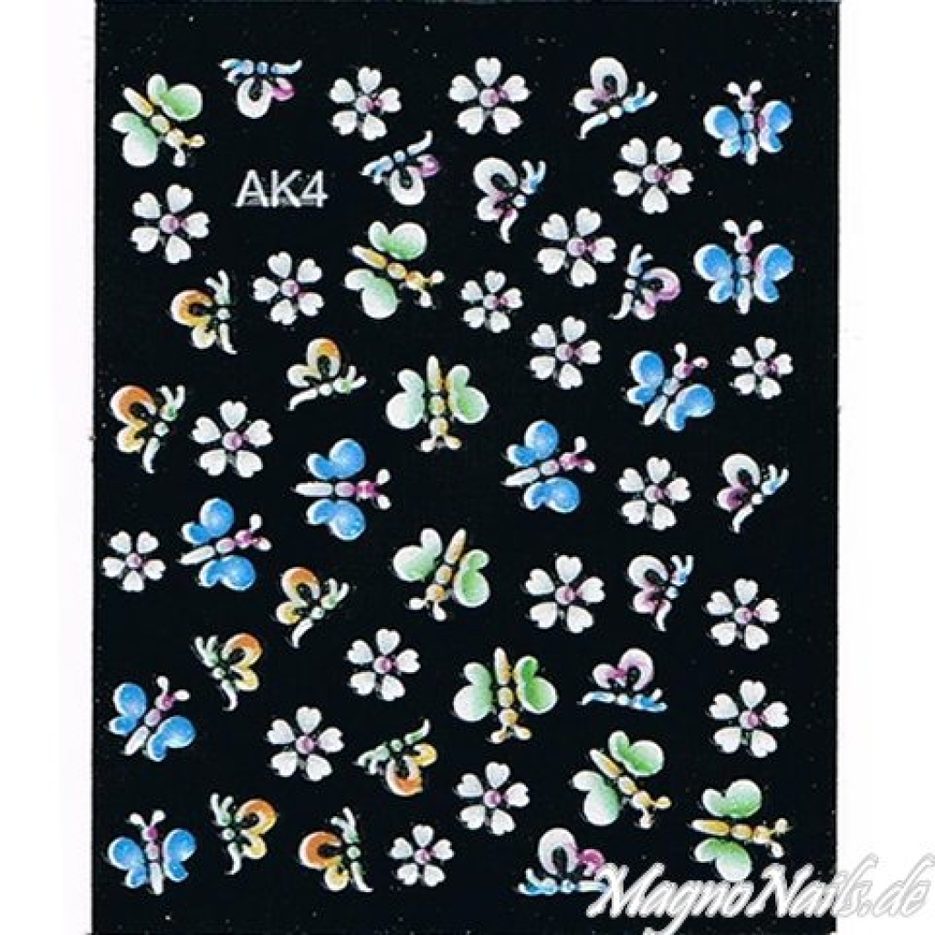 3D Nail Sticker Seblstklebende Aufkleber Nagelsticker Nagelaufkleber