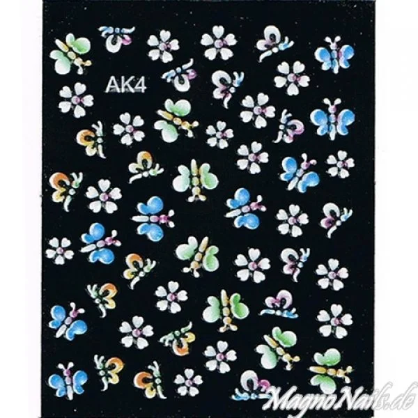 3D Nail Sticker Seblstklebende Aufkleber Nagelsticker Nagelaufkleber