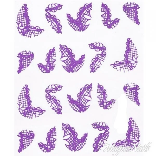 2D Nail Art One Stoke Sticker