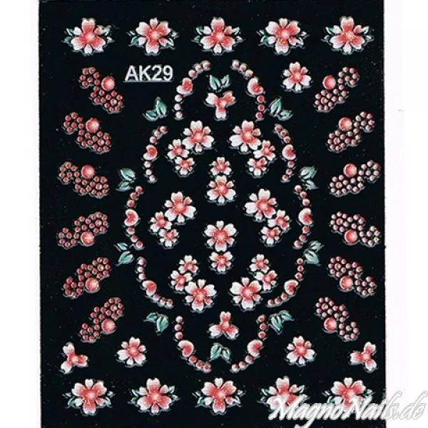 3D Nail Sticker Seblstklebende Aufkleber Nagelsticker Nagelaufkleber