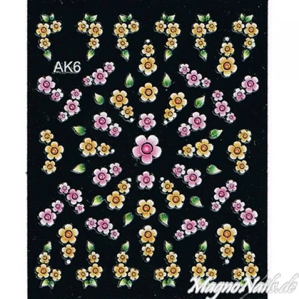 3D Nail Sticker Seblstklebende Aufkleber Nagelsticker Nagelaufkleber