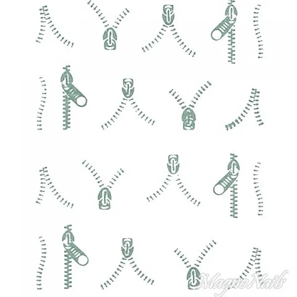 2D Nail Art One Stoke Sticker