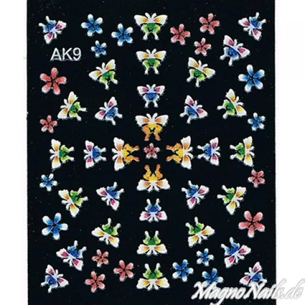 3D Nail Sticker Seblstklebende Aufkleber Nagelsticker Nagelaufkleber