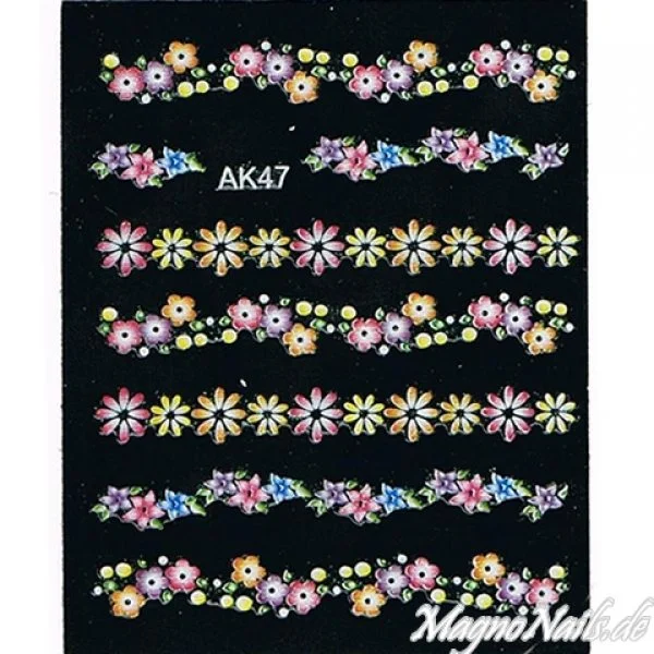 3D Nail Sticker Seblstklebende Aufkleber Nagelsticker Nagelaufkleber