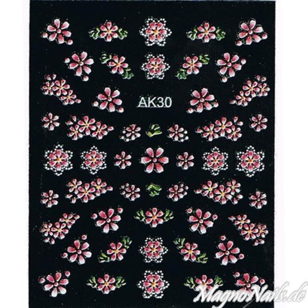 3D Nail Sticker Seblstklebende Aufkleber Nagelsticker Nagelaufkleber